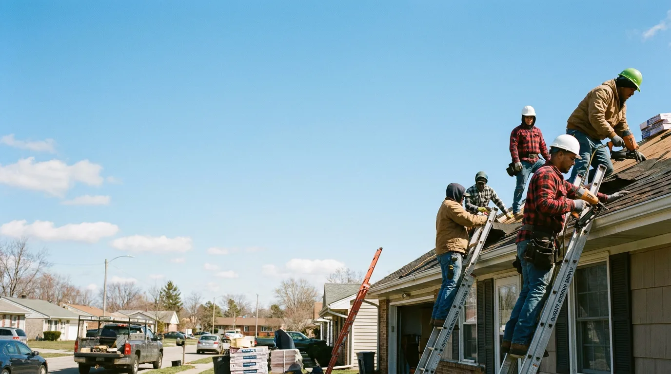 Roofing in Hanna, IN near me